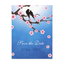 Love Birds and Sakura Save the Date