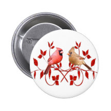 Love Birds Button