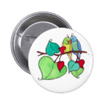 Love Birds II Pinback Button