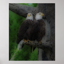 'Love Birds' Print