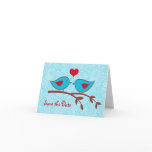 Love Birds Save the Date card