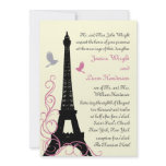 Love Birds Wedding Invitation (off white)