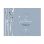 Love Birds with Lines & Dots Post Cards