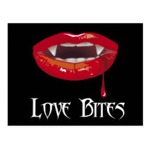 Love Bites Postcard