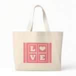 Love Blocks Bag, Pink