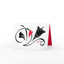 Love Blossoms Greeting Card