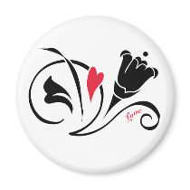 Love Blossoms Magnet