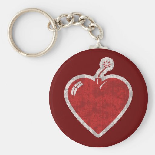Love Bomb Key Chain