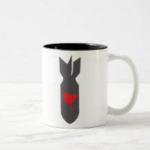 Love Bomber Coffee Mugs