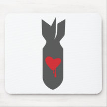 Love Bomber Mouse Pads