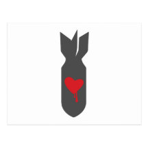 Love Bomber Post Card