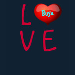 Love Boys Top t-shirts