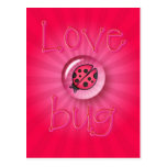 LOVE BUG BUBBLE by SHARON SHARPE Post Card