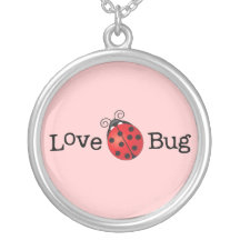 Love Bug - Ladybug Custom Necklace