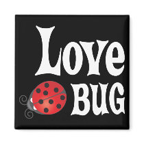 Love Bug - Ladybug Magnets