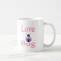love bug purple coffee mug