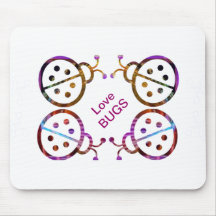 Love BUGS Mousepads