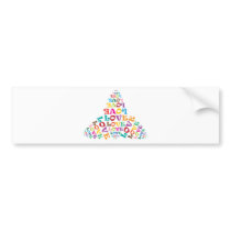 ** LOVE ** BUMPER STICKER