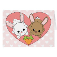 Love Bunnies Greeting Cards