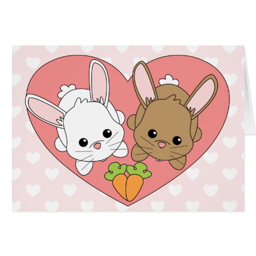 Love Bunnies Greeting Cards