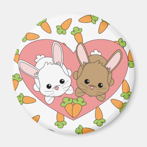 Love Bunnies Magnets