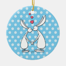 Love Bunnies Ornaments