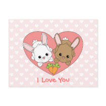 Love Bunnies Post Card