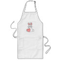 Love Bunny Valentine aprons