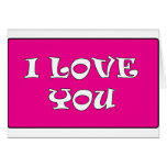 ** LOVE ** GREETING CARD