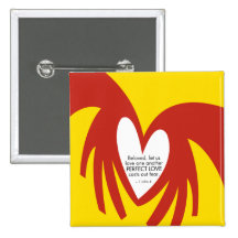 Love Casts Out Fear Button
