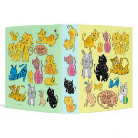 Love Cat 13 Cats In One Binder