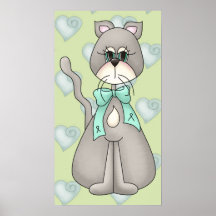 Love Cats Print and Poster