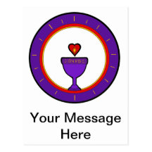 Love Chalice Customizable Postcard