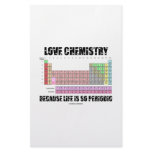 Love Chemistry Because Life Is So Periodic Stationery Design