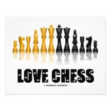 Love Chess Personalized Announcements