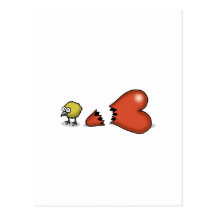 love_chick postcard