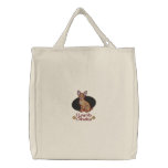 Love Chihuahua embroidered bags