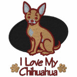 Love Chihuahua embroidered shirts