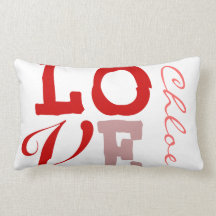 Love Chloe Personalized Name Pillowcase for Girls