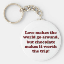 Love Chocolate Key Chains