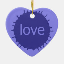 loVe Christmas Ornaments