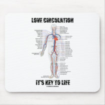 Love Circulation It's Key To Life Mousepads
