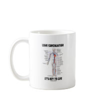 Love Circulation It's Key To Life Mugs