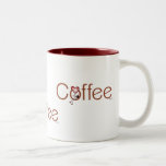 Love Coffee Heart Coffee Mug