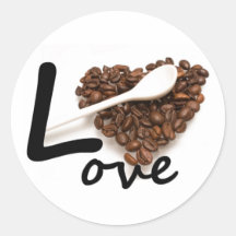 Love Coffee Sticker