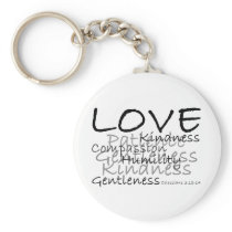 Love Colossians 3 Keychain