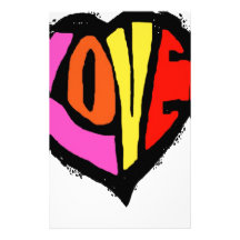 LOVE COLOUR CUSTOMIZED STATIONERY