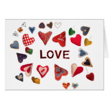 love concept greeting card