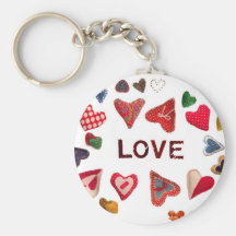 love concept keychains