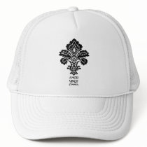 Love Conquers All (black-white) Hats
